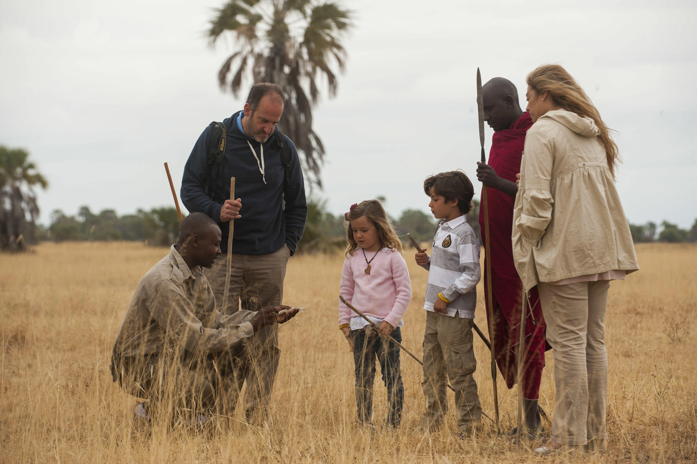 African family safari adventure